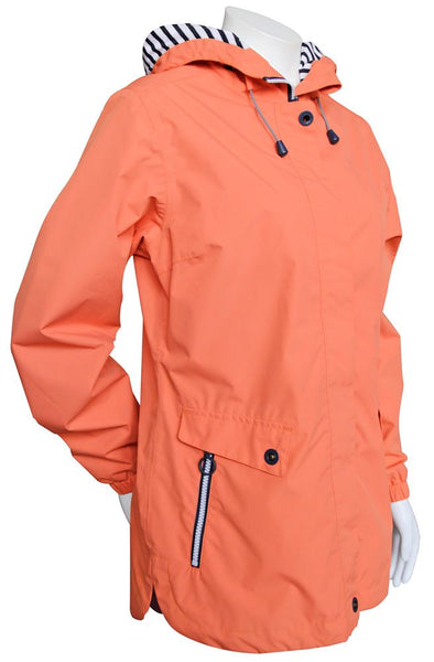 Sea to Sky Rain Jacket - Coral