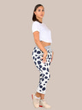 Anne + Kate Italian Polka Dot Pants Navy 14-18