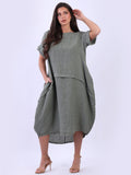 Anne + Kate Italian  Seceda Linen Dress