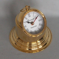 Brass Binacle Clock IB1118