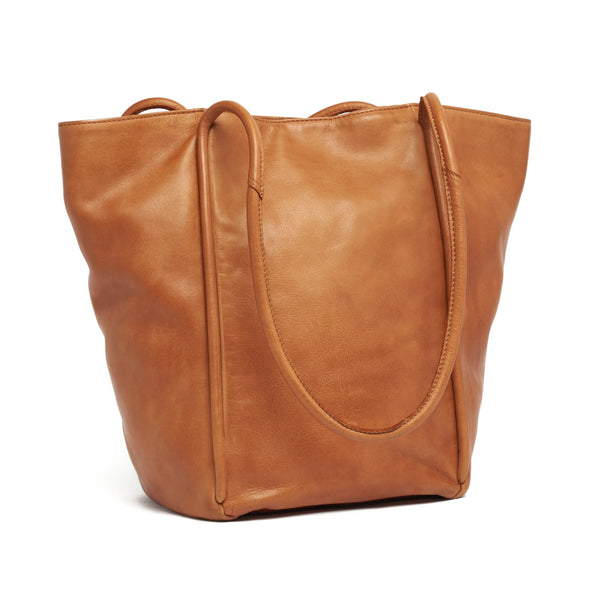Rugged Hide Sabina Leather Bag - Tan