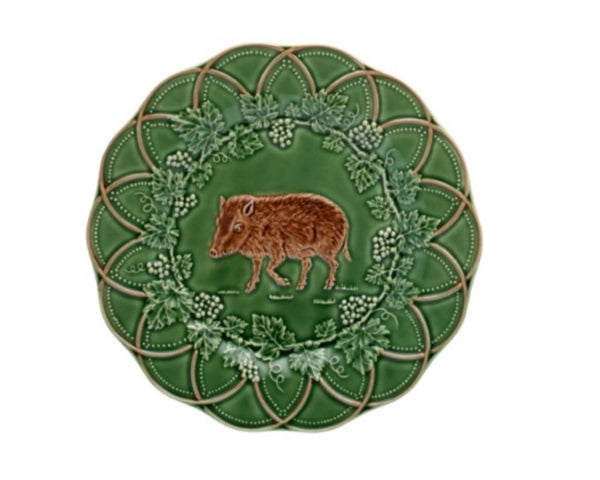 Bordallo Pinheiro Woods Snack Plate - Boar