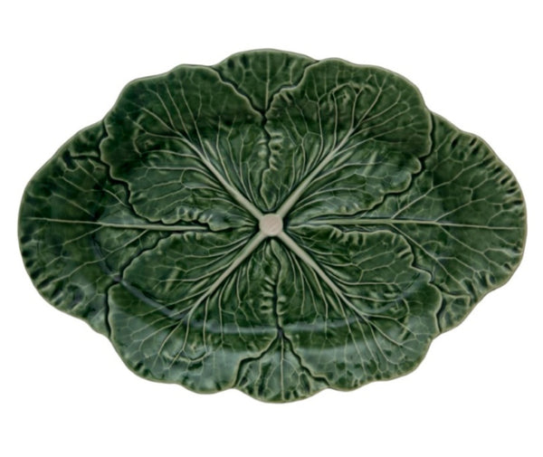 Bordallo Pinheiro Cabbage Oval Platter