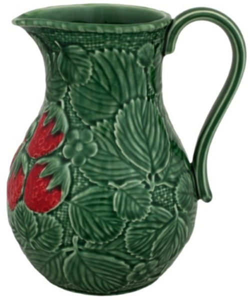 Bordallo Pinheiro Strawberries Pitcher