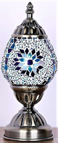 Turkish Oval Mosaic Lamp - TL64