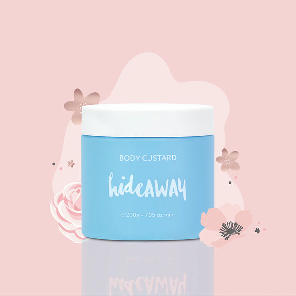 hideAWAY Flower Power Body Custard