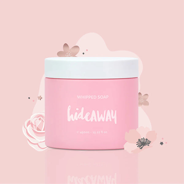 hideAWAY Flower Power Whipped Soap