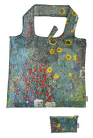 Reusable Shopping Bag Gustav Klimt Farm Garden