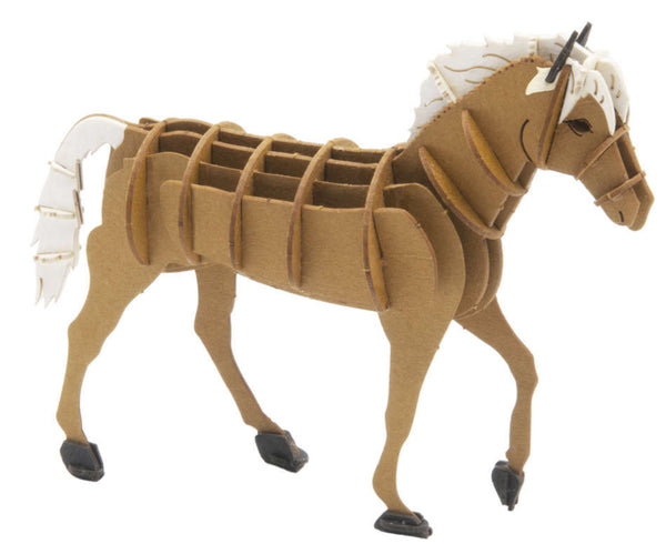 3D Paper Model Harlinger Horse