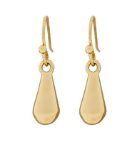 Ear Sense Earring F3-309 Gold Teardrop on French Hook Earrings