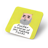 Disrupted Industries Funny Coasters