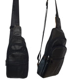 Leather Over Shoulder Bag 05