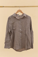 Anne + Kate Italian Belluno Plain Linen Shirt