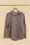 Anne + Kate Italian Belluno Plain Linen Shirt