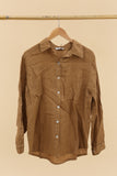 Anne + Kate Italian Belluno Plain Linen Shirt