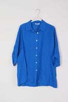 Anne + Kate Italian Trapani Linen Button Shirt