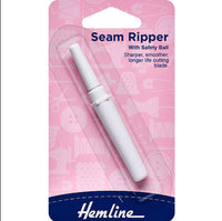 Hemline Small Seam Ripper with Safety Ball