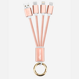 Ellie Rose Keychain 3-in-1 Cable