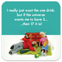 Bold & Bright Funny Coasters