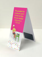 Bold & Bright Funny Magnetic Bookmarks