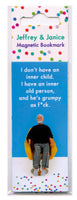 Bold & Bright Funny Magnetic Bookmarks