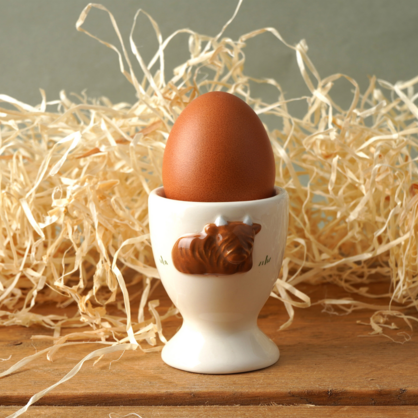 Bramble Farm Highland Cow Egg Cup