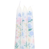 Blooming Floral Taper Candles