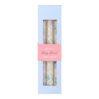 Blooming Floral Taper Candles