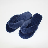 Honeydew Thong Plush Slippers