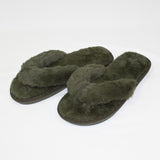 Honeydew Thong Plush Slippers