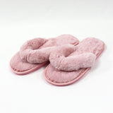 Honeydew Thong Plush Slippers