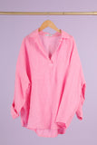 Anne + Kate Italian Orivieto Linen Shirt