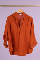 Anne + Kate Italian Orivieto Linen Shirt