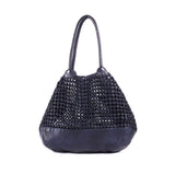 Rugged Hide Hermitage Large Weave Tote