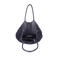 Rugged Hide Hermitage Large Weave Tote