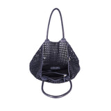 Rugged Hide Hermitage Large Weave Tote