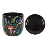 Dark Forest Plant Pot & Saucer