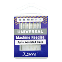 Klasse Machine Needles Universal Mix 60/100/110/120 x 6pcs