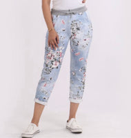 Anne + Kate Italian Rose Light Denim Trouser 16-20