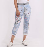 Anne + Kate Italian Rose Light Denim Trouser 16-20