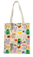 Zipped Pocket Tote Bags