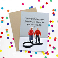 Jeffrey & Janice Cheeky Blank Card