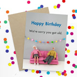 Jeffrey & Janice Cheeky Blank Card