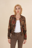 Onado Reversible Denim Jacket Summer Caramel