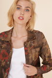 Onado Reversible Denim Jacket Summer Caramel