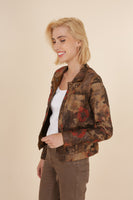 Onado Reversible Denim Jacket Summer Caramel