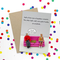 Bold & Bright Cheeky Blank Card