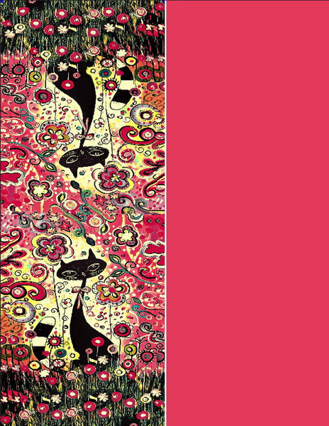 Artist Tall Cat Scarf