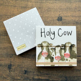 Alex Clark Holy Cow Mini Magnetic Notepad