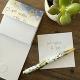 Alex Clark Stargazers Hedgehog Mini Magnetic Notepad